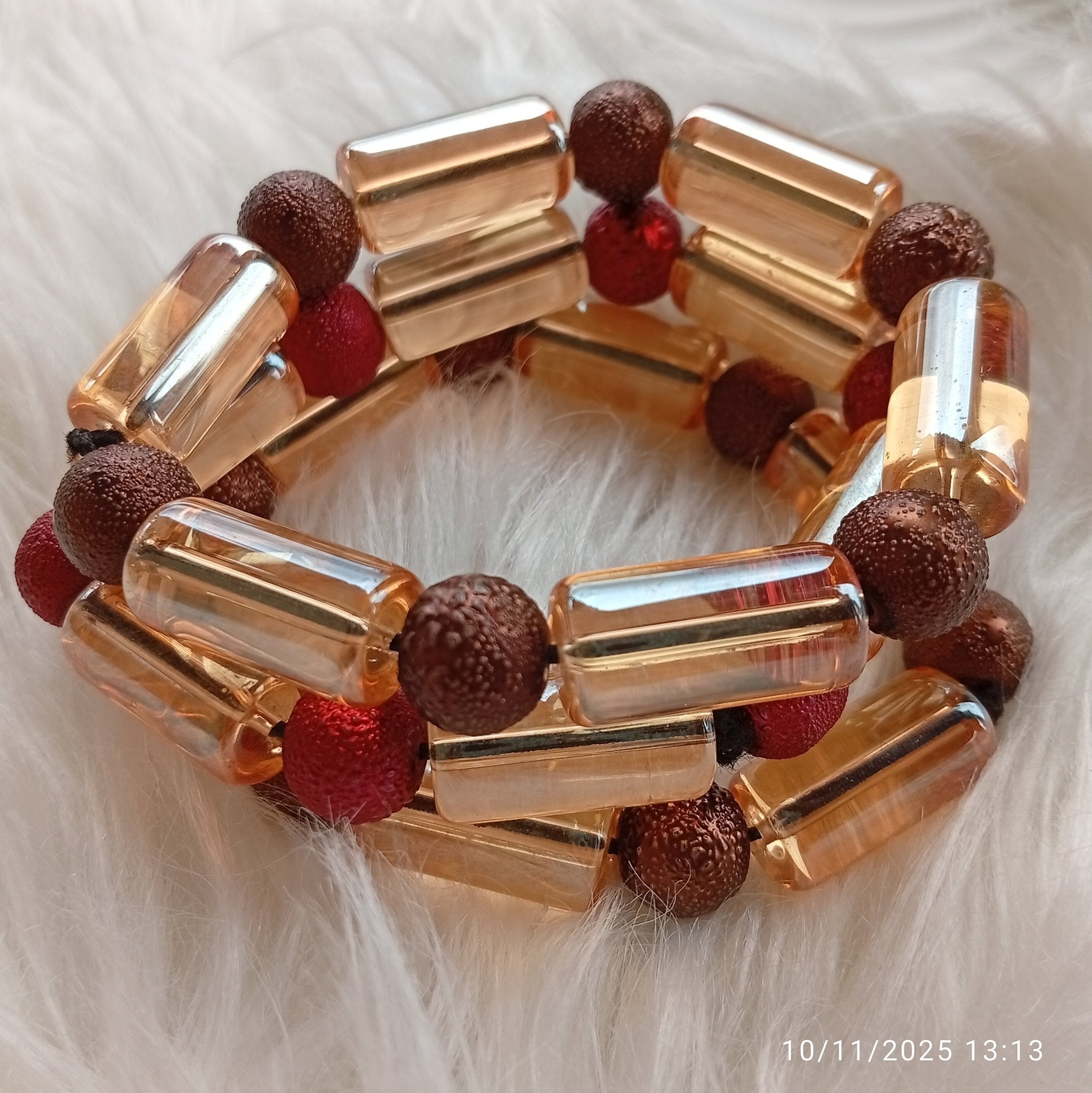 Golden Honey Luxe Bracelet | Bracelet by Klasik Lady Collections