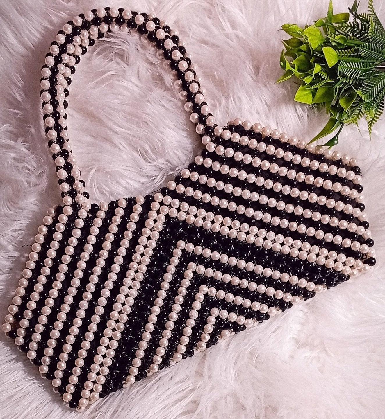 Celeste Luxe Bead Bag | Bags by Klasik Lady Collections