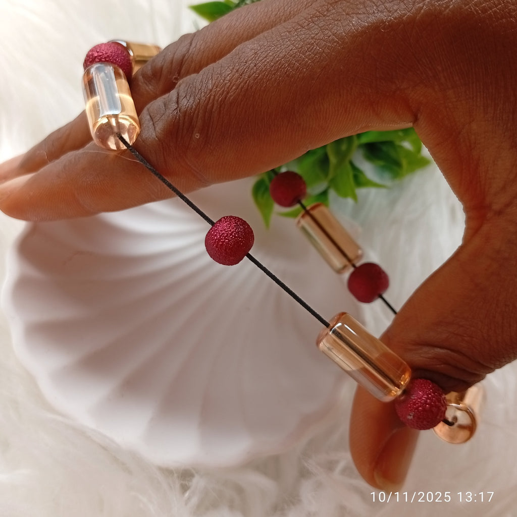 Golden Honey Luxe Bracelet | Bracelet by Klasik Lady Collections