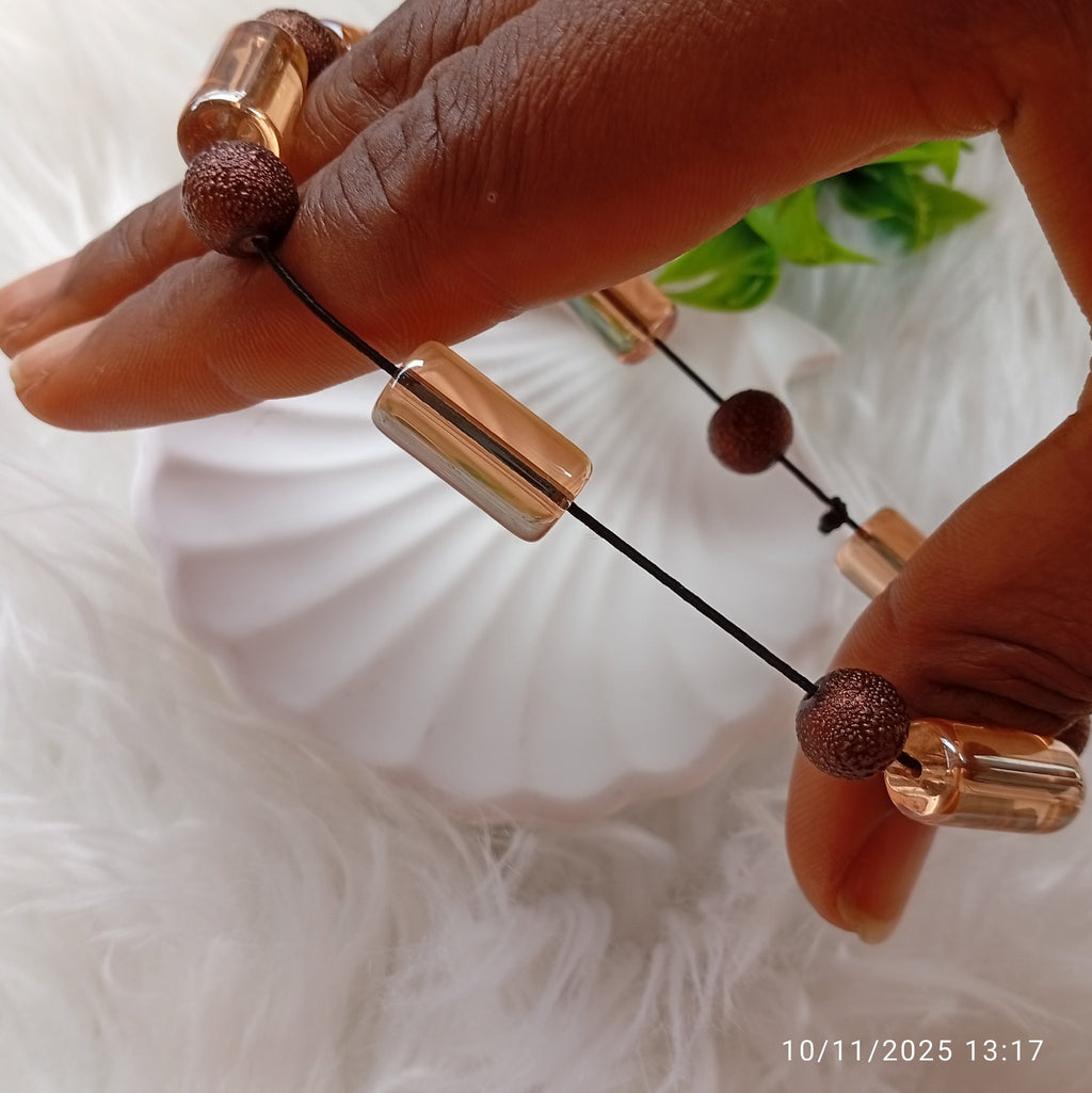 Golden Honey Luxe Bracelet | Bracelet by Klasik Lady Collections